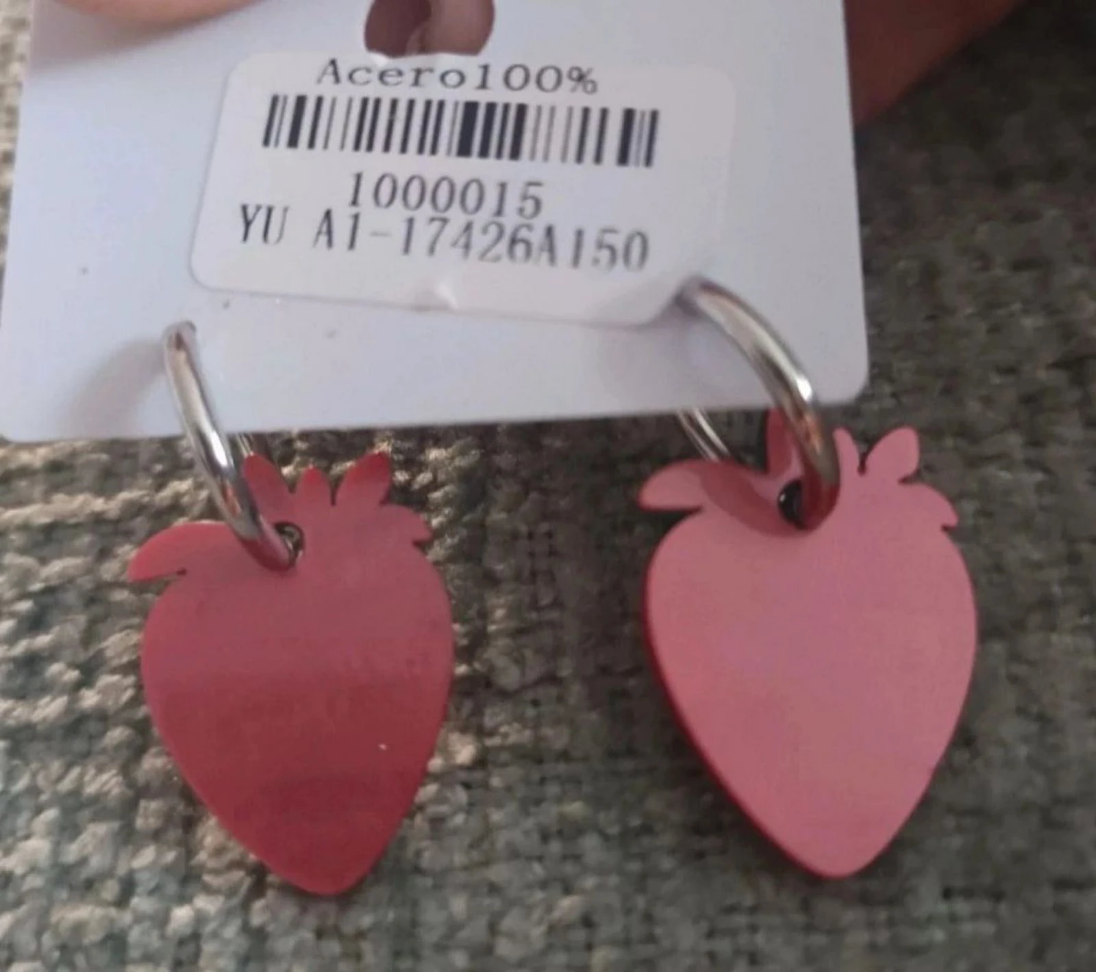 Strawberry-shaped earrings 🍓 – photo 4
